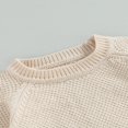 thumbnail image 4 of Baby Girl Boy Knit Pullover Sweater Fall Winter Warm Sweatshirt Tops with Pocket, 4 of 6