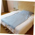 thumbnail image 2 of Sleeping bag liner and compact sleeping bag for adults, grey travel sheet for camping, hiking and hotel stays, 2 of 4