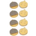 thumbnail image 3 of QIILU 4 Pair E-Scooter Disc Brake Pad Copper Based Bike Round Brake Pad For MTB Bike, 3 of 8
