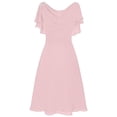 thumbnail image 1 of RKSTN Robes d'Invitée de Mariage pour Femmes Formelles Demoiselle d'Honneur Taille Haute Fête Bal Robe de Cocktail, 1 of 4