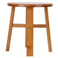 thumbnail image 3 of Child , Child Stool, Child Bench, Durable Multipurpose Bamboo Stool, For Kids Safe Home Living Room  S Round, 3 of 8