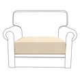 thumbnail image 1 of Housses Extensibles pour Coussins de Canapé, Protège-Coussins Réversible, Housses de Protection pour Coussins de Sofa, 1 of 9