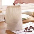thumbnail image 4 of 50 Pcs Spice Bags for Cooking Soup Reusable Drawstring Bag Tea Bags Unbleached Cheesecloth Bag for Straining Making Tea, 4 of 7