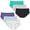 Sky Adventure, variant on INNERSY Girls Underwear Cotton Briefs Panties for Teens 6-Pack(10-12years,Black)