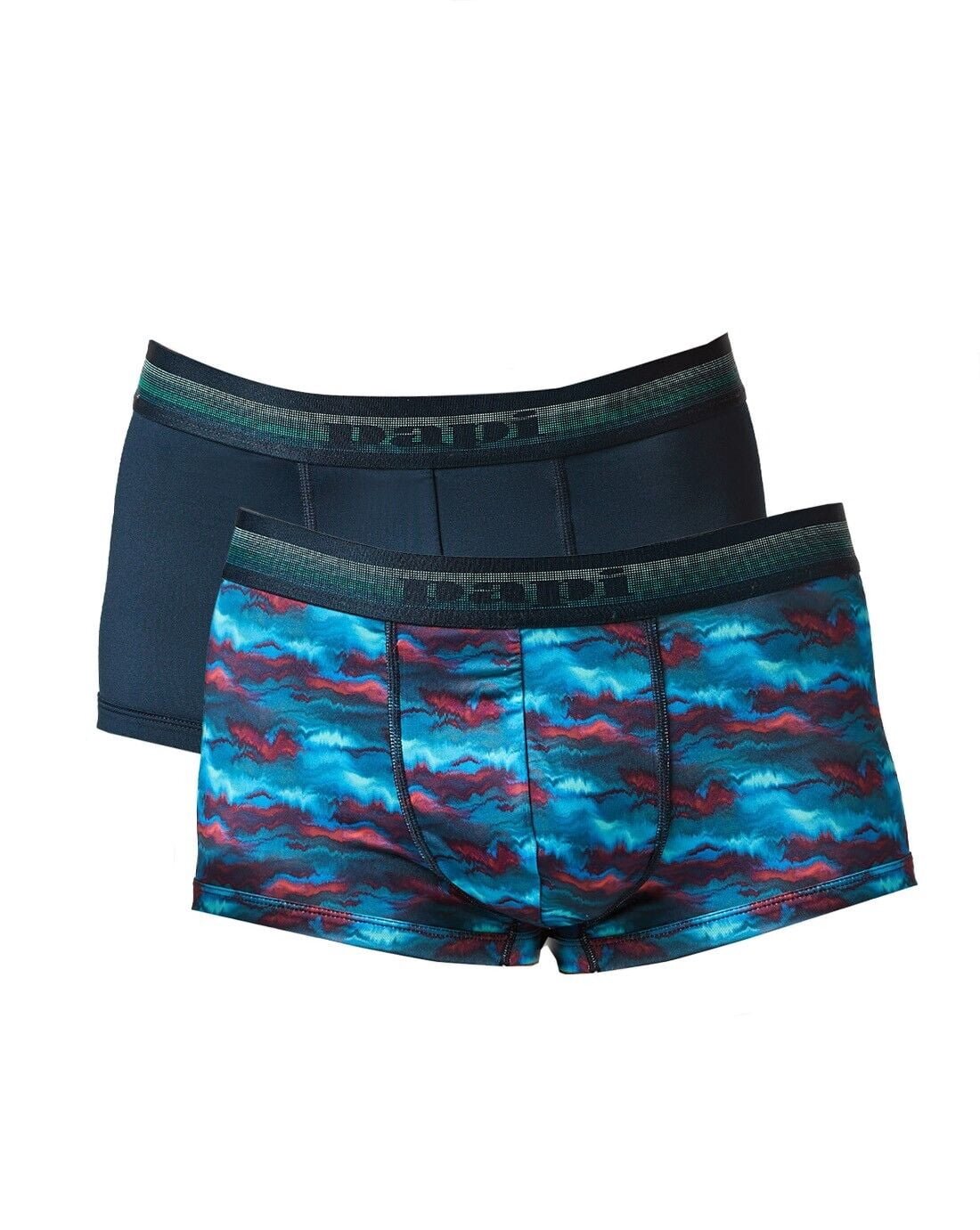 Papi 2-Pack Brazilian Trunk Underwear - UMPA107 (Skydiver/Pageant Blue, M)