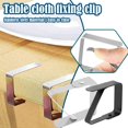 thumbnail image 2 of Tablecloth Clips, Stainless Steel Table Cloth Clip Fastening Clip, 2 of 8