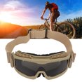 thumbnail image 1 of Hunting Outdoor Goggles Explosion Proof Safety Glasses with Interchangeable Lenses for Hunting Climbing, 1 of 7