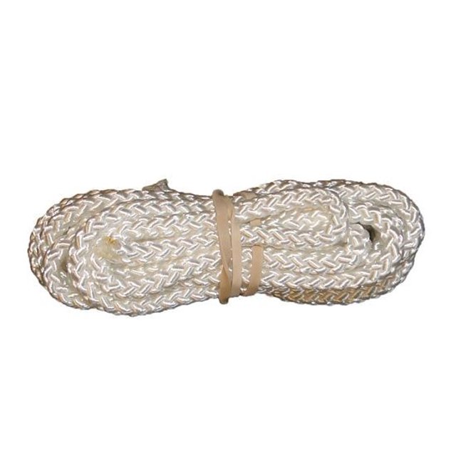 Helix Racing Corde de Démarrage à Rappel pour Générateur 700-0074 pour Utilisation avec Démarreur à Rappel ATV/Snowmobile; Compatible avec Poignée de Traction 732-9901; Diamètre 7/32 Pouces; Longueur 74 Pouces; Blanc; Nylon