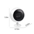 thumbnail image 4 of Vggrvlo Chauffage de Voiture Portable 12V Chauffages et Dégivreur de Voiture 200W Chauffage Rapide et Ventilateur de Refroidissement Dégivreur pour Pare-Brise de Voiture avec Chauffage de Voiture Rotatif à 360° pour Véhicule, Voiture, VR, VUS, 4 of 6