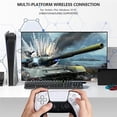thumbnail image 2 of Récepteur Usb R100 Pro Adaptateur Sans Fil Convertisseur de Manette pour Ps4 Ps5 Series Switch Manette Bleu, 2 of 5