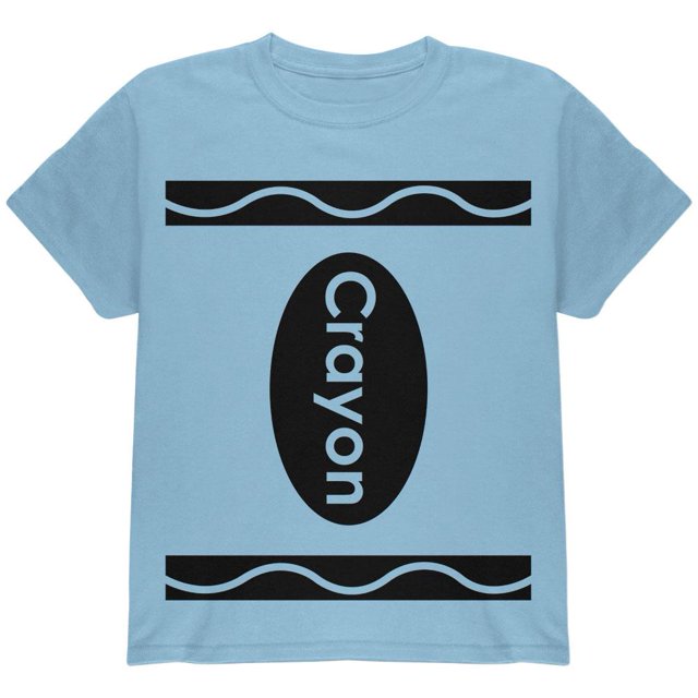 Halloween Crayon Costume Youth T Shirt