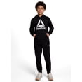 thumbnail image 2 of Sweat à capuche en polaire Delta de Reebok pour garçon, 2 of 5