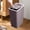 Grey, variant on Staron 10L Small Trash Can with Lid (White), Kitchen Garbage Can Slim Bathroom Kitchen Trash Can Waste Basket for Bedroom,Living Room,Office
