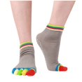 thumbnail image 2 of Split Toe Yoga Socks Breathable Sweat Socks Yoga Non-slip Five-finger Socks, 2 of 6
