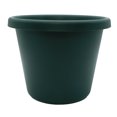 thumbnail image 1 of The HC Companies 15.5 Inch Round Classic Planter, Plastic Plant Pot, Evergreen, 1 of 2