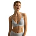 thumbnail image 1 of Polo Ralph Lauren Logo-Band Triangle Bralette - 4P0211 (Heather Grey, L), 1 of 2