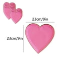 thumbnail image 3 of HOARBOEG Cute Love Disposable Paper Cups Tissue Wedding Party Party Candy Fruit Paper Tray Cake Tray, 3 of 6