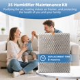 thumbnail image 2 of aliveair 35 GA35 Replacement Humidifier Water Panel Evaporator Compatible with Aprilaire H635EZ1A 4839 Kit Filter or 560 568 600, 2 of 9