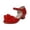Red, variant on BOBOGOJP White Dress Shoes For Girls Girls High Heels Little Girls Hollow Round Toe Thick Heels Silk Flower Princess Shoes Children's Dance Performance Shoes Black for 5