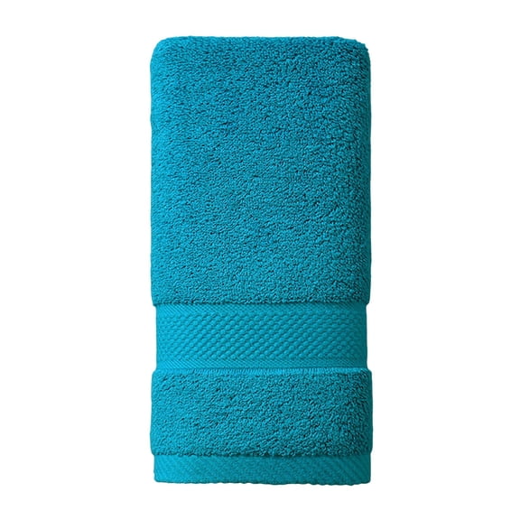 Serviettes à Main de Décoration pour la Maison pour Salle de Bain Serviette à Main Unie Serviette Turquoise