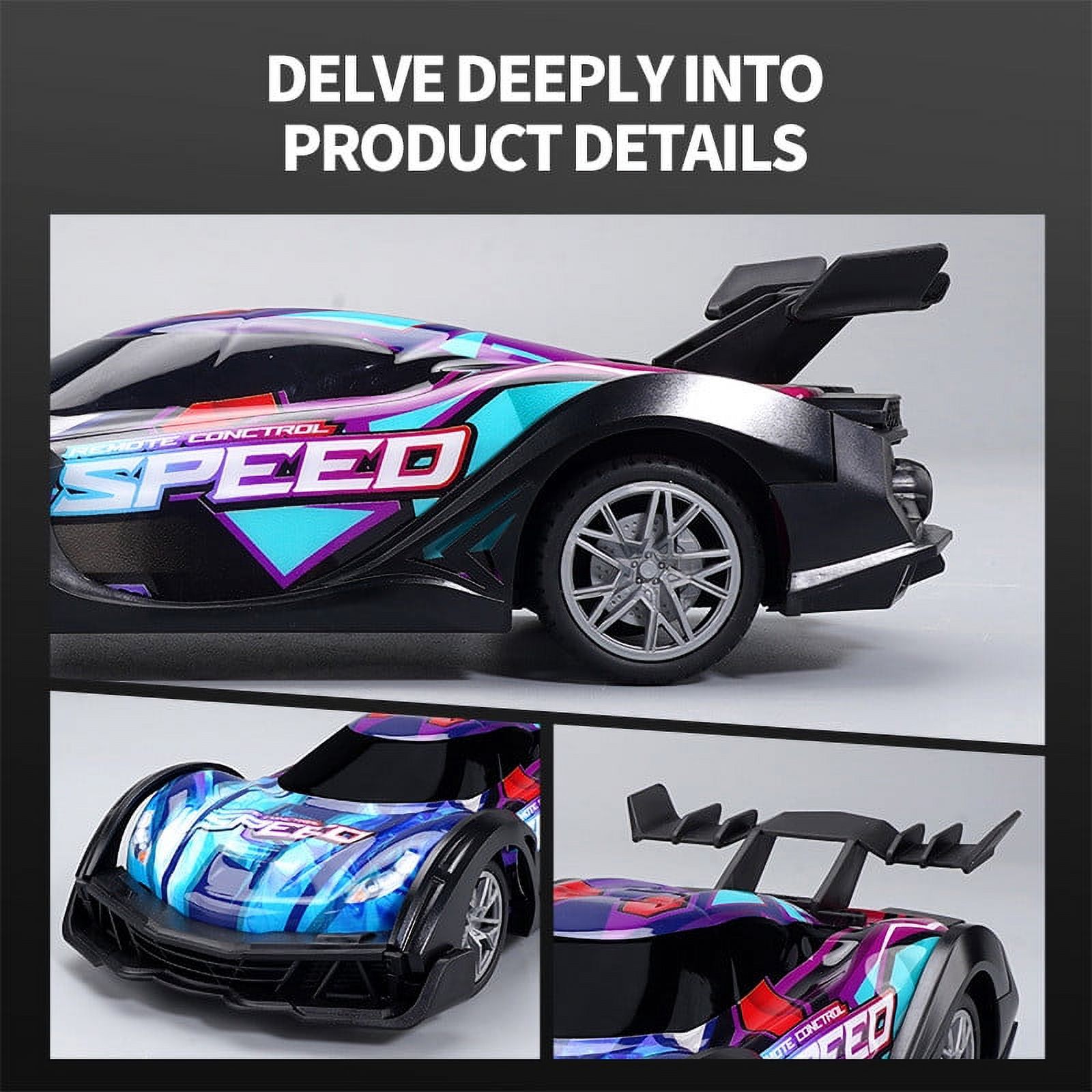 PEONAVET Remote Control Remote Control Remote Control Sports Car Drift Remote Control Four-wheel Lithium Battery