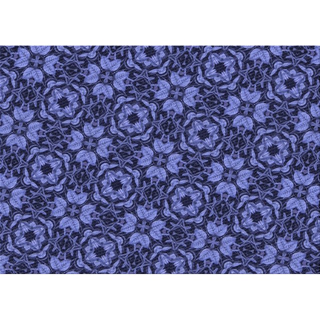 Ahgly Company Tapis d'Intérieur Lavables à la Machine, Rectangle de Transition Bleu Ardoise Clair, 5' x 8'