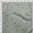 thumbnail image 3 of oneOone Coton Popeline Tissu Pastèque Fruit Imprimé Tissu 1 Yard 56 Inch Wide, 3 of 4