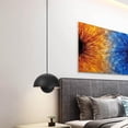thumbnail image 3 of Suspension Moderne Hauteur Ajustable E27 LED Plafonnier Décoratif Lampe Suspendue Noir Mat, 3 of 8
