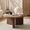 thumbnail image 4 of Bouclair Round Walnut Coffee Table, 4 of 5