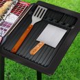 thumbnail image 1 of TopLLC Kitchen Accessories,Home And Kitchen, Silica Gel Frying Pan Tool Mat Large Silica Gel Spatula Mat With Drip Pad Grill Utensil For Kitchen Cooking And Countertops Accessories For utensil pad, 1 of 7