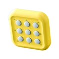 thumbnail image 3 of Bunblic Electronic Tac Toe Game Educational Game, Family Game Memory Model Board Game Portable Travel Game for Outdoor Train Dorm yellow, 3 of 8