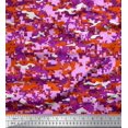 thumbnail image 1 of Soimoi Silk Fabric Two Tone Camouflage Printed Fabric 1 Yard 42 Inch Wide, 1 of 3