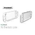 thumbnail image 2 of Nintendo Switch Lite Crystal Clear Protective Case - Anti-Scratch Shockproof Hard Shell Cover with Non-Slip Grip for Switch Mini, Slim Fit Transparent Protector, 2 of 5