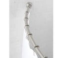 thumbnail image 4 of Mainstays Smart Rods Permanent-Mount Curved Shower Rod, 48" to 72", 4 of 6
