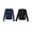 Noir / Marine, variante sur Blank Activewear Lot de 5 T-Shirts à Manches Longues pour Femmes, Tissu de Performance à Séchage Rapide