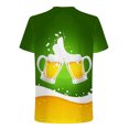 thumbnail image 3 of Chemises à Manches Courtes pour Hommes, Nouveau T-Shirt Mode pour Hommes, Imprimé Bière 3D, Manches Courtes, Col Rond, T-Shirt Décontracté, Haut de Sport, Blouses, Chemises pour Hommes, Manches Courtes, 3 of 5
