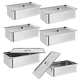 thumbnail image 1 of AKDSteel Poêle d'Hôtel en Acier Inoxydable, Poêle de Table Vapeur Commerciale Durable pour Service de Buffet et Rangement des Aliments, Facile à Nettoyer, 1 of 5