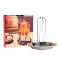 thumbnail image 4 of Chicken Roaster,Vertical Stainless Steel Chicken Chicken Roaster Rackwith Bowl Vertical Stainless Steel Chicken Roaster Rack Unparalleled Experience, 4 of 8