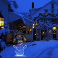 thumbnail image 3 of Christmas Fun Animated Ornaments Light String Garden Snow Glowing Decorative Frame Sign Indoor Outdoor Celebration Decor, 3 of 8