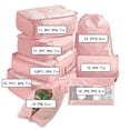 thumbnail image 4 of Luggage Packing Cubes for Travel Packing Cubes 8 Sets Travel Luggage Organizers Include Waterproof Shoe Storage Bag Convenient Packing Pouches For Travellers, 4 of 6
