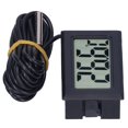 thumbnail image 4 of Digital Hygrometer,, -50-110 Degrees Celsius  LCD Display Impact Resistance Digital Temperature Meter,  For Garden For Greenhouse For Smart Home For Humidors Black, 4 of 8