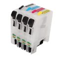 thumbnail image 3 of Ink , No Leakage Printer Refill Box PP Material 4 Colors Permanent Chip With Snaps For Printing Photo Document LC123,LC223,LC133,LC233,LC203, 3 of 8