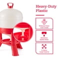 thumbnail image 3 of Little Giant DOMEWTR8 Arroseur Gravité pour Volaille Poulet 8 Gallons, 3 of 11