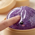 thumbnail image 4 of Glitter Dumpling Squishy, Slow Rising Soft Squeeze Toy, 4 of 9