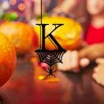 thumbnail image 2 of Spider Halloween Decoration Hang Tag Set with 26 Iron Letters 5.3 cm x 9 cm, Black Rope Included, 2 of 4