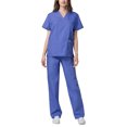 thumbnail image 3 of Adar Mens Medical Scrubs Set Medical Uniforms - Roomy Fit (30 Colors), 3 of 7