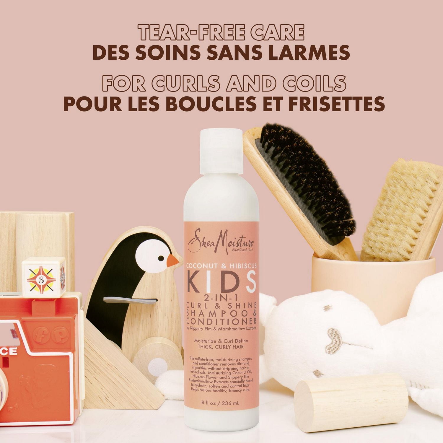 SheaMoisture Kids 2-in-1 Shampoo & Conditioner Curl & Shine, 237 ml