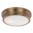 thumbnail image 1 of Maxim Fairmont Luminaire Encastré à Deux Lumières de 13 Pouces, Fini Laiton Vieilli, 1 of 1