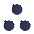 thumbnail image 2 of relayinert 1/2/3/5 Confort et Durabilité des Chaises Coussin Rond Doux et Confortable Bleu Foncé 3 Pcs, 2 of 6