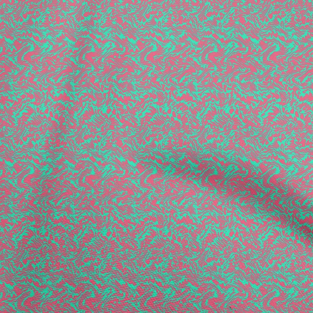 oneOone Silk Tabby Red Fabric Block Craft Projects Decor Fabric Printed By The Yard 42 Inch Wide-FG
